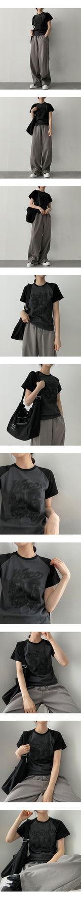 エタラグランショートスリーブTシャツ/Etta Naglan's short-sleeved T-shirt