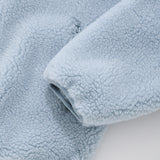 チェリーフリースフーディー付きジャンパー / CHERRY FLEECE HOODIE JUMPER [SKY]