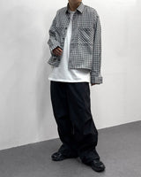 CRミリックチェッククロップドシャツジャケット / CR Milic Check Cropped Shirt Jacket (2 colors)