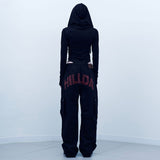 Corset Hoodie [Black]
