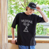 Flower T-Shirts Black
