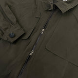 ワックス コーテッド クロップド ボンバージャケット / OWN Wax Coated Cropped Bomber Jacket (3 colors)