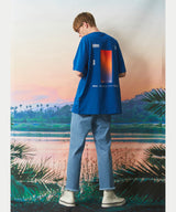 COLOR GRADIENT T-SHIRT (BLACK) (6586504708214)