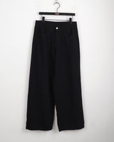 キノンバックビジョ―ポイントワイドコットンパンツ