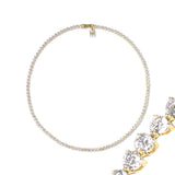 リニアネックレス/Lenia Necklace (gold)