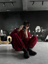 Perfect Velour Hood Zip Up (3color)