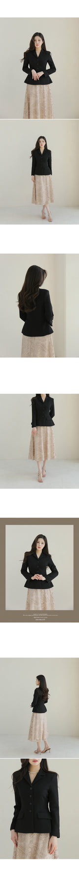 Abel Peplum Tailored Jacket