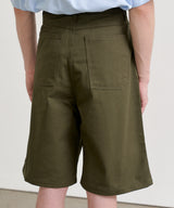 BAMUDA  PANTS (BLACK/KHAKI)