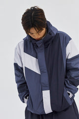 CHAOTIC INCISION HOODED JACKET