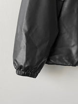シンプルレザーストリングジャケット