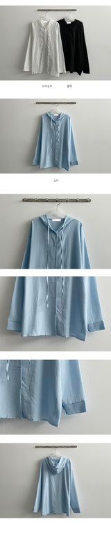 キタサマーフードシャツ / Kita Summer Hooded Shirt