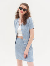 SUZY ROUND NECK TWEED JACKET_BLUE (6580890304630)