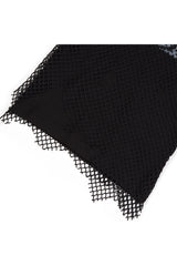 [23SS LSD COLLECTION] メッシュレイヤードタイトTシャツ / [23SS LSD COLLECTION] Mesh Layered Tight T-Shirt_Black