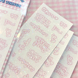 フォントボリューム2ステッカー / font vol.2