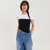 サイドスリットチューブトップ / SIDE SLIT TUBE TOP BLACK