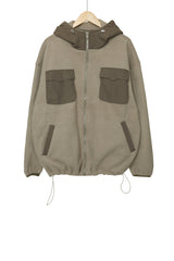 Dumble Teddy hooded jacket