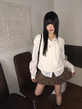 シャカリボンシャーリングブークレニットTシャツ