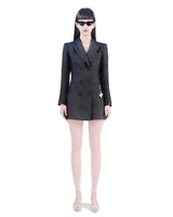 WOOL-SILK DOUBLE BREASTED JACKET WITH METAL TAG (6624148848758)