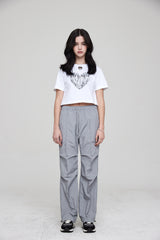 ピンタックジョガーパンツ / PINTUCK JOGGER PANTS GRAY