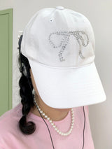 リボンキャップ/ribbon cap (white)