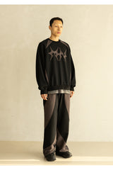 MN DART SPORTY REVERSE SWEAT SHIRTS MFHCR001-BK