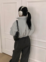 ビンピークロップショートパッディング