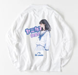 倶楽部 ヤニカス レトロ 長袖Tシャツ