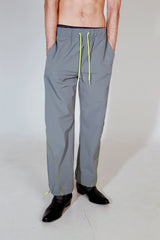 アシッドクロスラインナイロンジョガーパンツ / Acid Cross Line Nylon Jogger Pants (4577135984758)