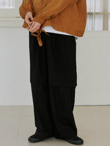 フォールディングパンツ / unisex folding pants black