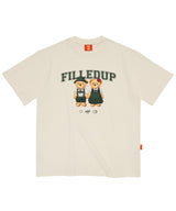 グリーンカップルテディTシャツ