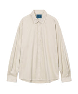 ソリッドスエードシャツS95/Solid Suede Shirt S95 Ivory