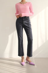 セミブーツカットデニムパンツ/FF-36 / SEMI BOOTSCUT DENIM PANTS