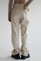 エンボレザーパンツ/Embo Leather Pants (2color)