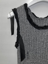 リボンノースリーブトップス / RIBBON SLEEVELESS TOP
