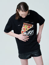 キャンペーンTシャツピザ/[ENJOY YOUR MEAL] CAMPAIGN 1/2 T-SHIRT PIZZA _BLACK