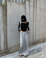 Pintuck slim T