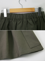 NP Cargo Back Banding Mini Skirt (3color)