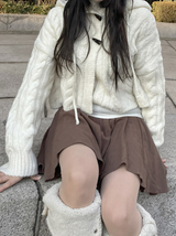 トッポギフードカーディガン / Tteokbokki hooded cardigan