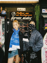 BC® x MAKE YOU LOVE ブラックマフラー