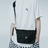 Logo cross bag BLACK (6563216097398)