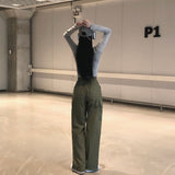 リフレッシングナイロンワイドカーゴパンツ