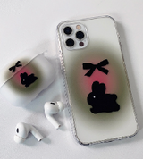 パットラビットAirPodsケース / Pat Rabbit AirPod Case_Matt