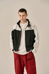 COLOR TONING PRINT RIDER JACKET