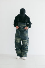 カーゴビブオーバーオール / BSR2223FWPT068 IVT CARGO BIB PANTS BLACK FOREST