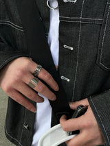 DEFデニムルーズフィットジャケット/DEF DENIM LOOSEFIT JACKET