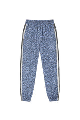 ブルーレオパードジョガーパンツ / 0 3 blue leopard jogger pants