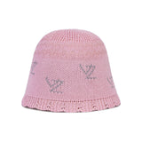 VZ logo jacquard bucket hat Pink