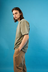 ペイズリーT / Paisley Tee_Olive Khaki
