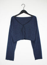 アロリブドクロップカーディガン / Allo Ribbed Crop Cardigan (5color)