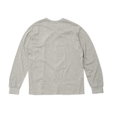 SIGNATURE LOGO LONG SLEEVE T-SHIRT GRAY (6699475206262)
